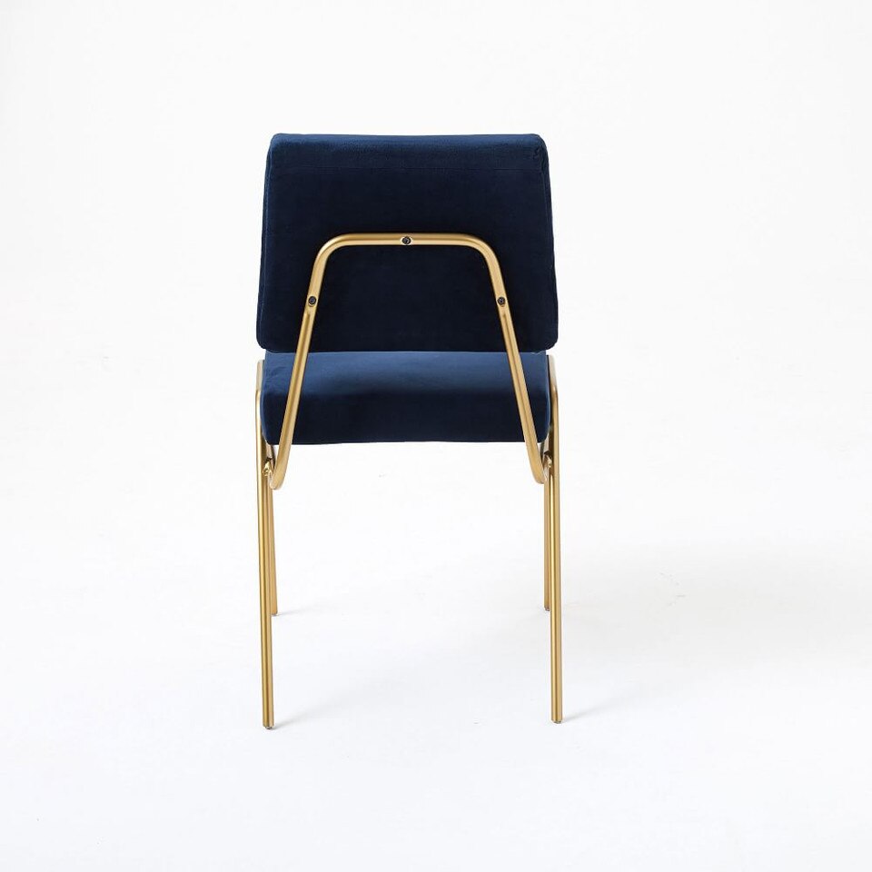 Wire Frame Upholstered Dining Chair West Elm UK